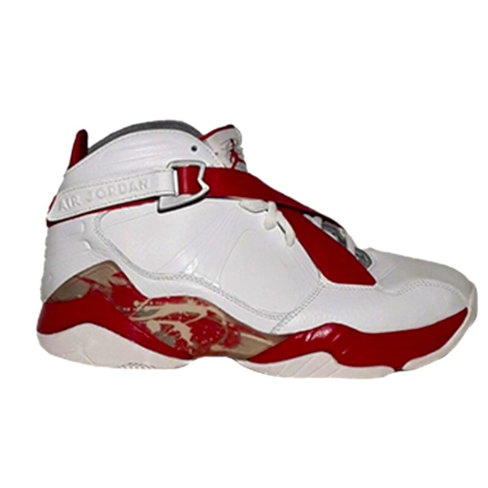 Air Jordan retro 8 White Red Men’s size 12